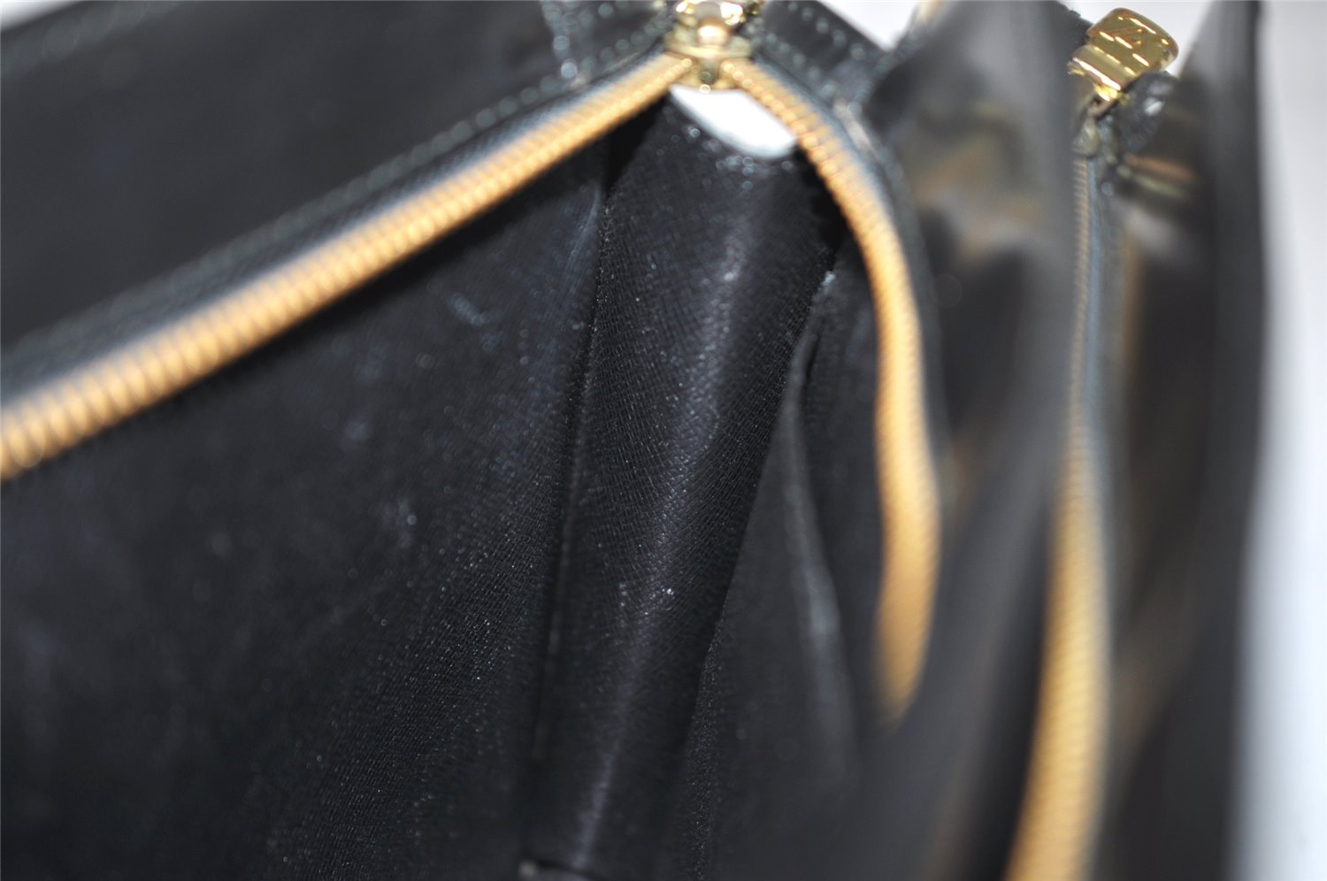 Authentic Louis Vuitton Epi Enghien 2Way Shoulder Clutch Bag M52112 Black 4472K