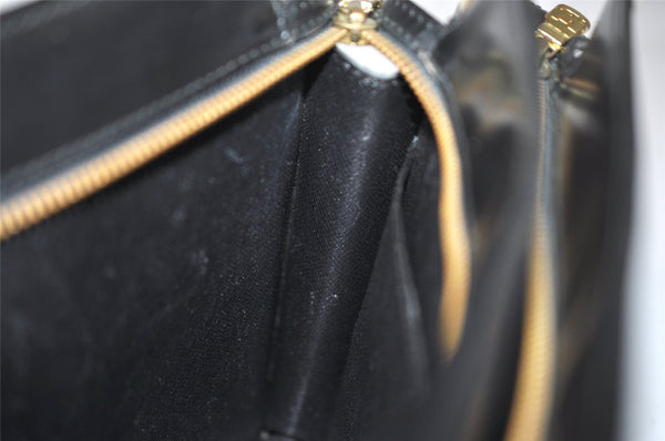 Authentic Louis Vuitton Epi Enghien 2Way Shoulder Clutch Bag M52112 Black 4472K