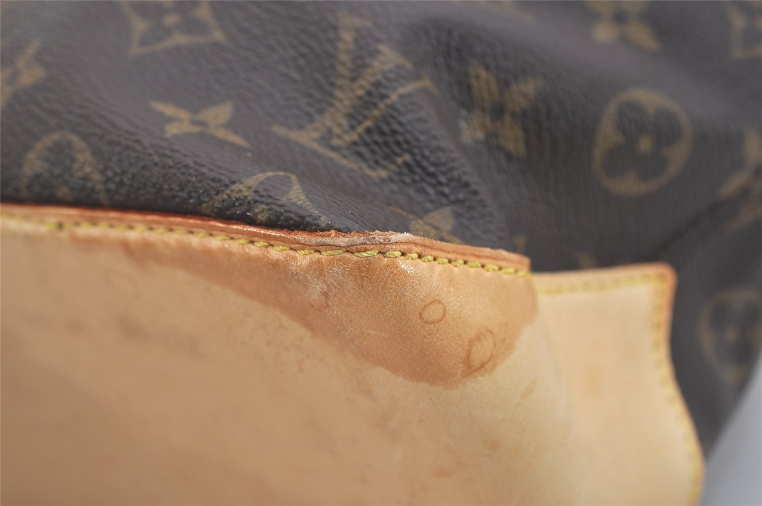 Authentic Louis Vuitton Monogram Cabas Piano Shoulder Tote Bag M51148 LV 4474J