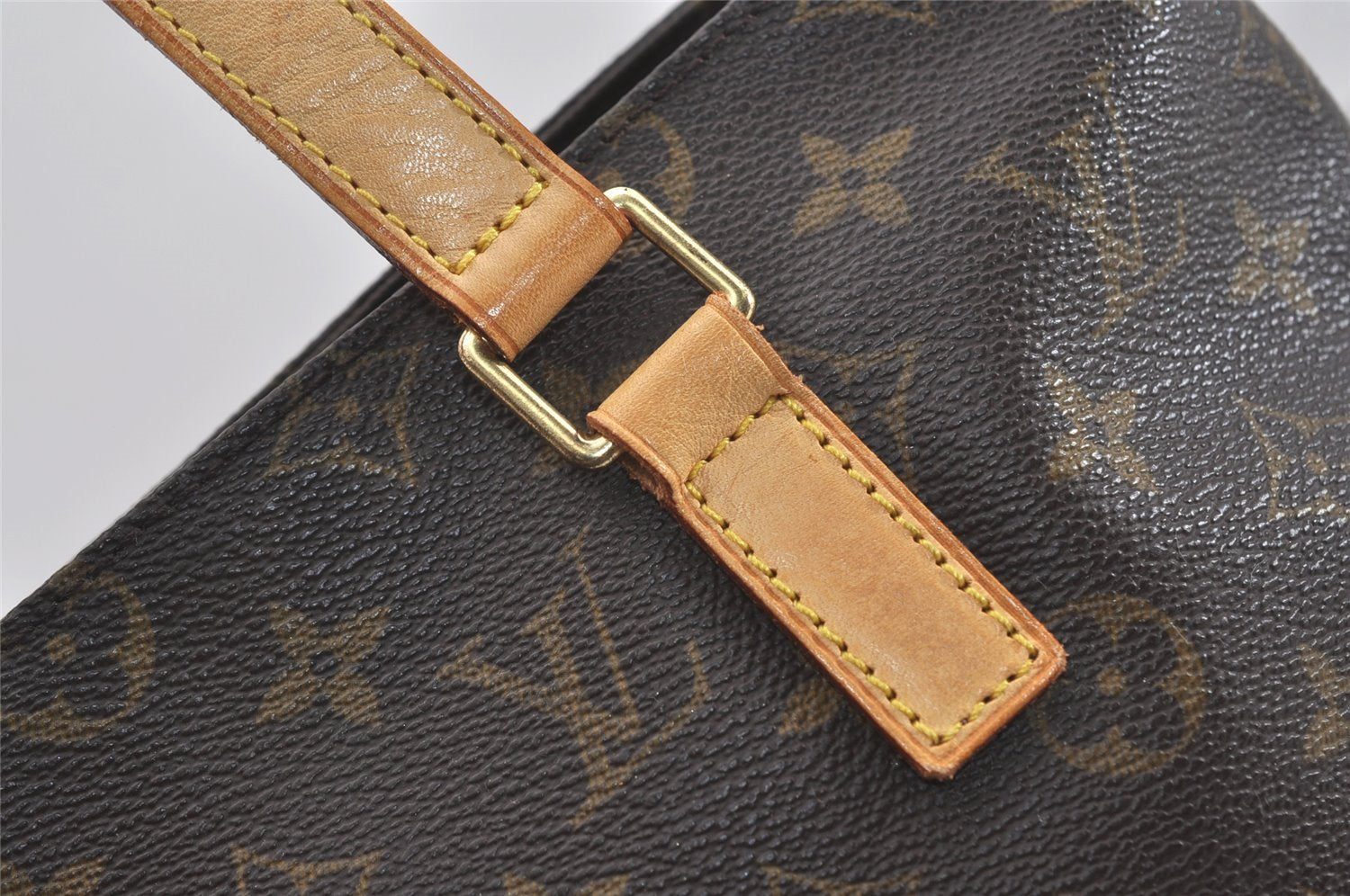 Authentic Louis Vuitton Monogram Cabas Piano Shoulder Tote Bag M51148 LV 4474J