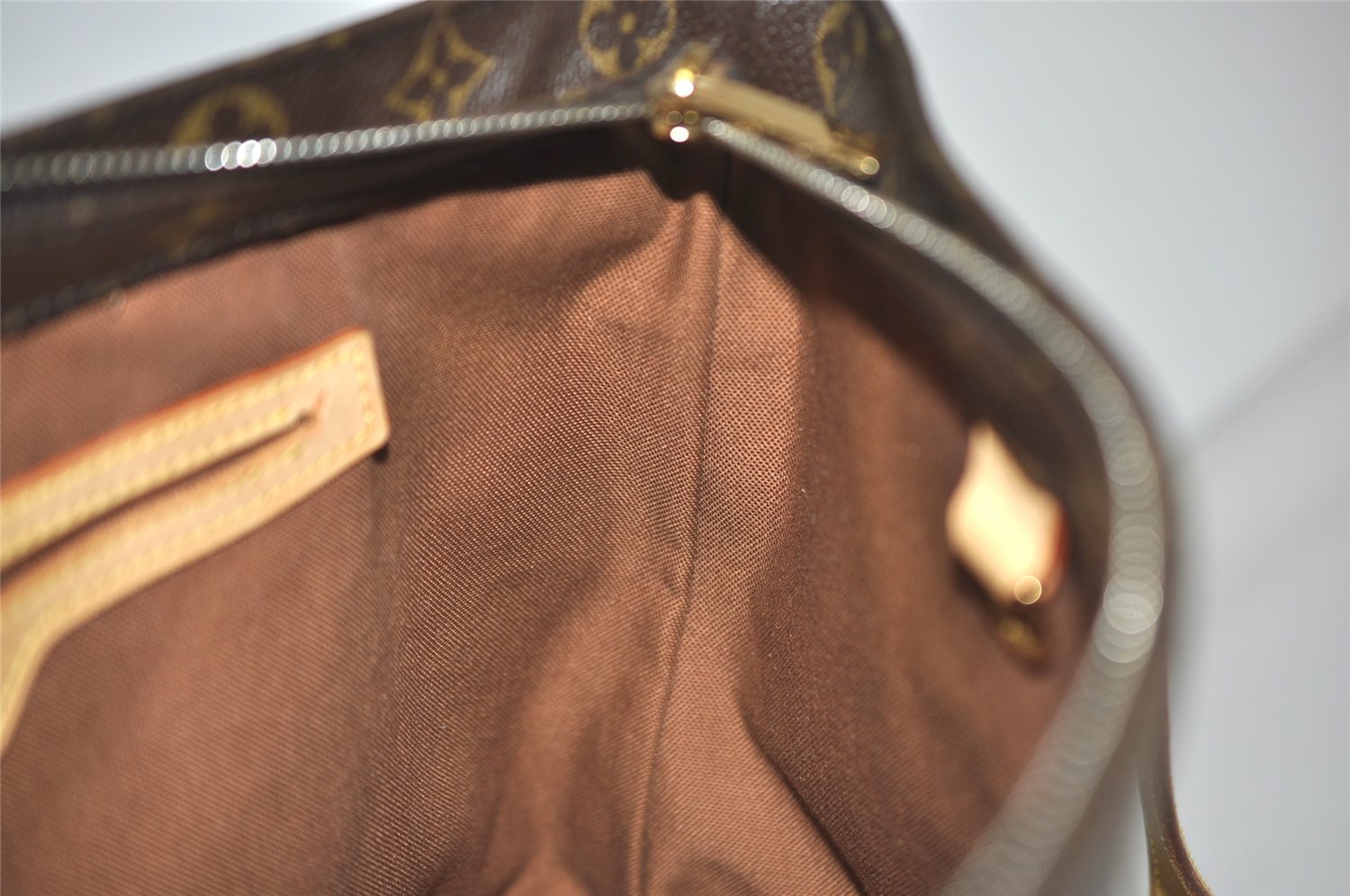 Authentic Louis Vuitton Monogram Cabas Piano Shoulder Tote Bag M51148 LV 4474J