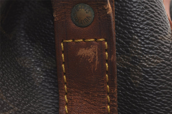 Authentic Louis Vuitton Monogram Petit Noe M42226 Shoulder Drawstring Bag 4475I