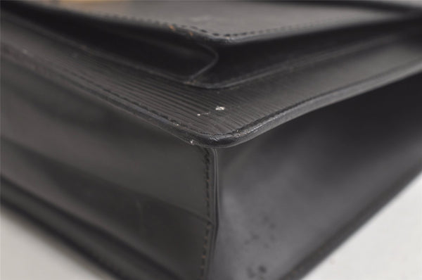 Authentic Louis Vuitton Epi Monceau 2Way Shoulder Hand Bag Black M52122 LV 4475K