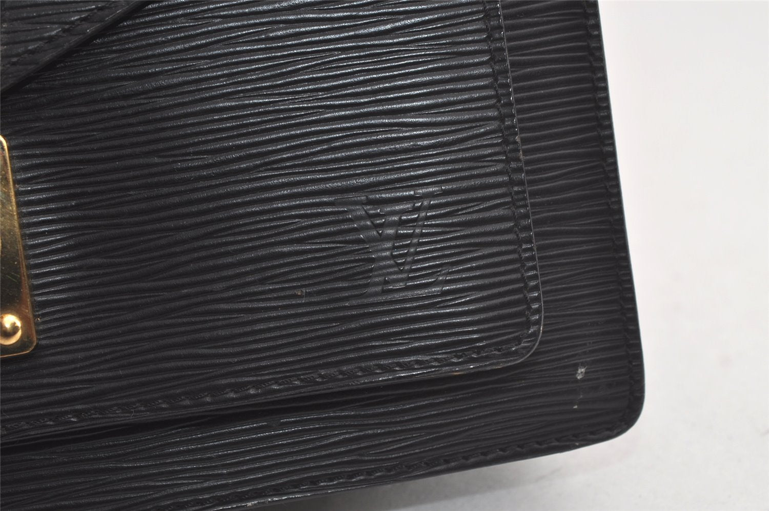 Authentic Louis Vuitton Epi Monceau 2Way Shoulder Hand Bag Black M52122 LV 4475K