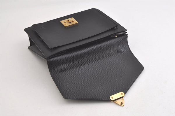 Authentic Louis Vuitton Epi Monceau 2Way Shoulder Hand Bag Black M52122 LV 4475K