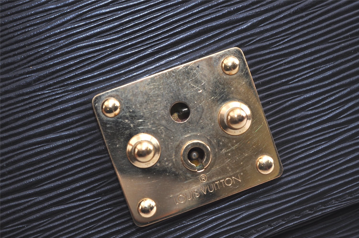 Authentic Louis Vuitton Epi Monceau 2Way Shoulder Hand Bag Black M52122 LV 4475K