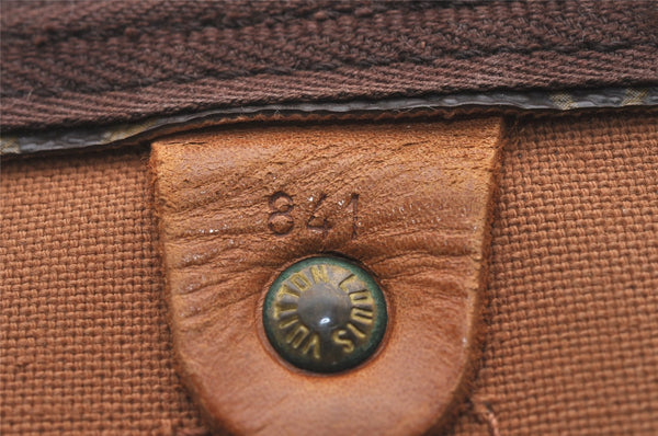 Authentic Louis Vuitton Monogram Speedy 35 Hand Boston Bag Old Model LV 4477I