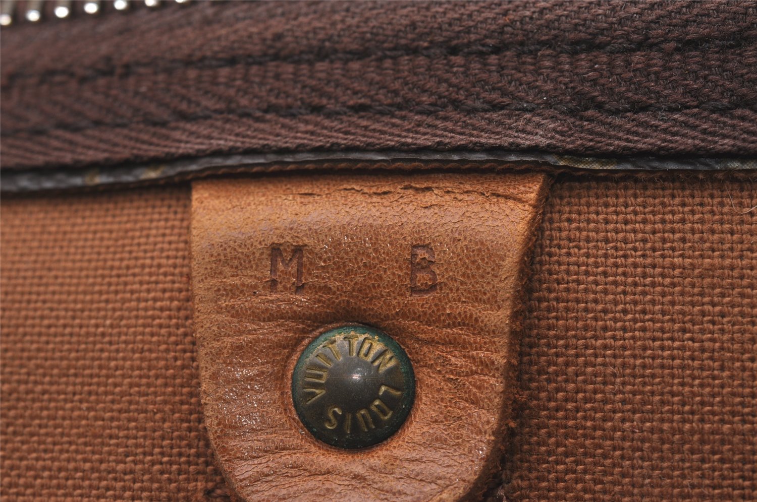 Authentic Louis Vuitton Monogram Speedy 35 Hand Boston Bag Old Model LV 4477I