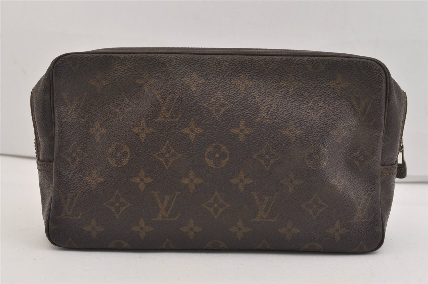 Auth Louis Vuitton Monogram Trousse Toilette 28 Clutch Bag M47522 LV Junk 4477J