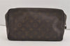 Auth Louis Vuitton Monogram Trousse Toilette 28 Clutch Bag M47522 LV Junk 4477J