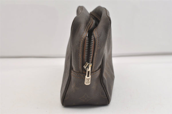Auth Louis Vuitton Monogram Trousse Toilette 28 Clutch Bag M47522 LV Junk 4477J