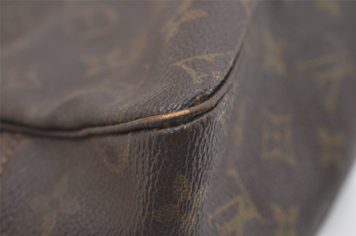 Auth Louis Vuitton Monogram Trousse Toilette 28 Clutch Bag M47522 LV Junk 4477J