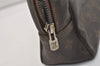 Auth Louis Vuitton Monogram Trousse Toilette 28 Clutch Bag M47522 LV Junk 4477J