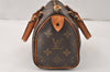 Authentic Louis Vuitton Monogram Mini Speedy Hand Bag Purse Old Model LV 4477K