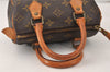 Authentic Louis Vuitton Monogram Mini Speedy Hand Bag Purse Old Model LV 4477K