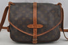 Authentic Louis Vuitton Monogram Saumur 30 Shoulder Cross Bag M42256 LV 4478J