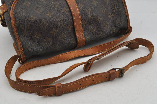 Authentic Louis Vuitton Monogram Saumur 30 Shoulder Cross Bag M42256 LV 4478J