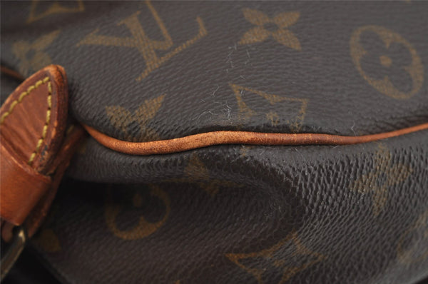 Authentic Louis Vuitton Monogram Saumur 30 Shoulder Cross Bag M42256 LV 4478J