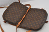 Authentic Louis Vuitton Monogram Saumur 30 Shoulder Cross Bag M42256 LV 4478J