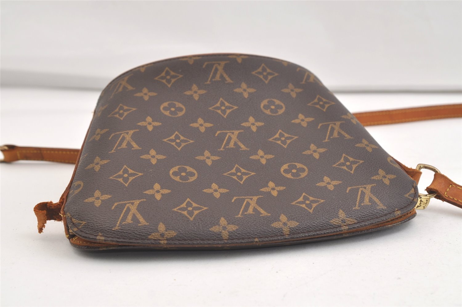 Authentic Louis Vuitton Monogram Drouot Shoulder Cross Bag M51290 Junk 4478K
