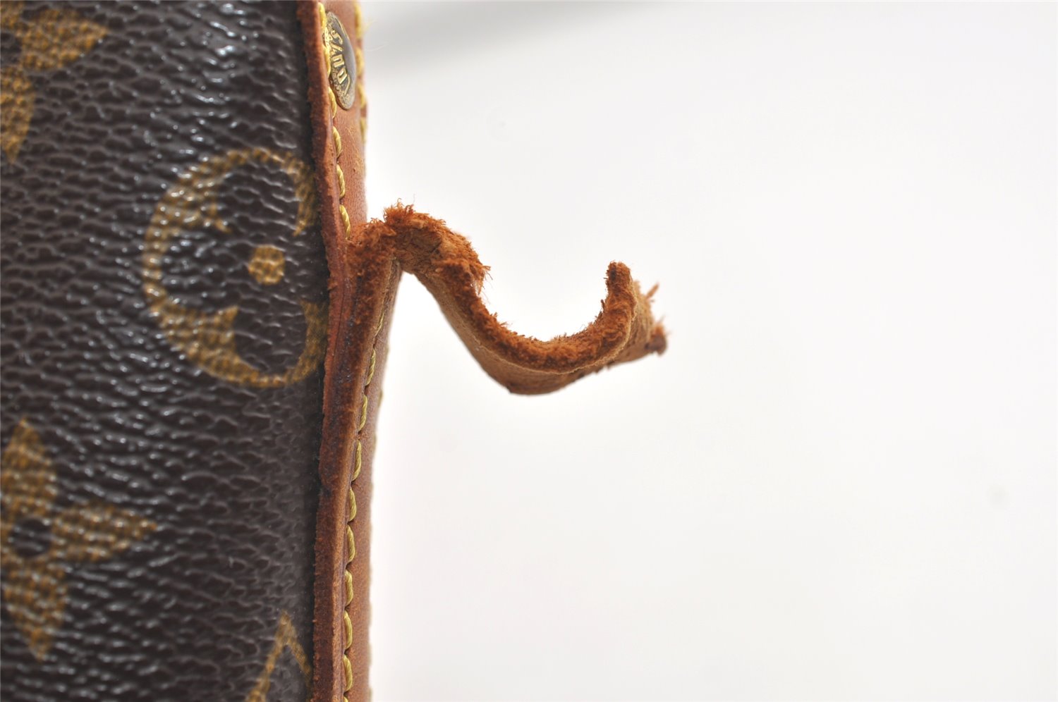 Authentic Louis Vuitton Monogram Drouot Shoulder Cross Bag M51290 Junk 4478K