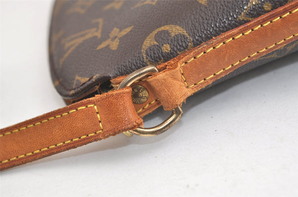 Authentic Louis Vuitton Monogram Drouot Shoulder Cross Bag M51290 Junk 4478K