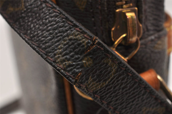 Authentic Louis Vuitton Monogram Danube Shoulder Crossbody Bag M45266 Junk 4479K