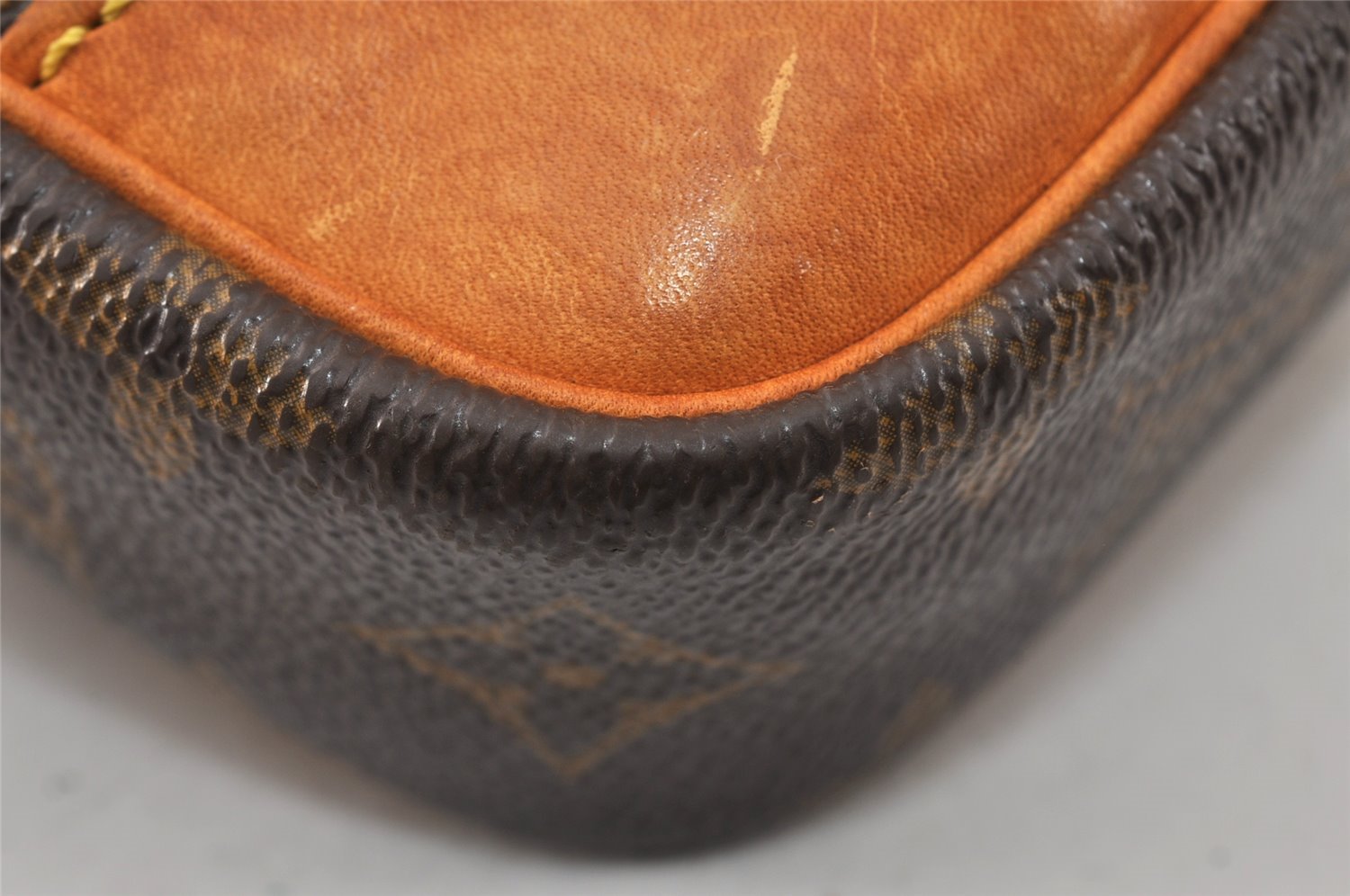 Authentic Louis Vuitton Monogram Danube Shoulder Crossbody Bag M45266 Junk 4479K