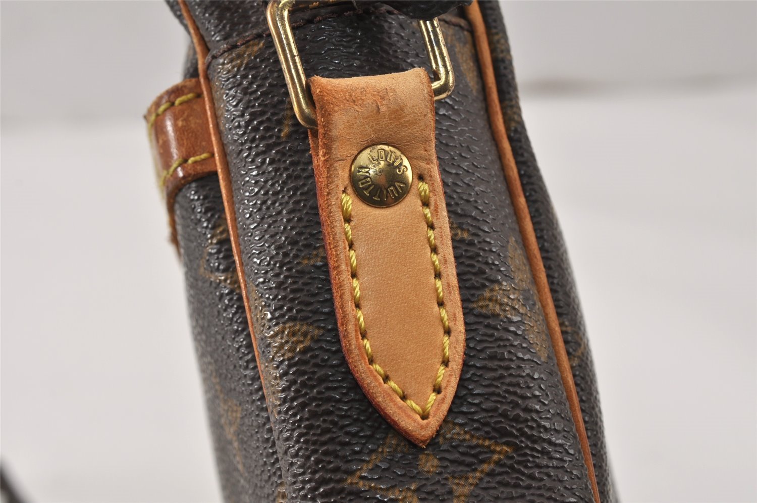 Authentic Louis Vuitton Monogram Danube Shoulder Crossbody Bag M45266 Junk 4479K