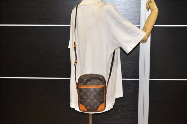 Authentic Louis Vuitton Monogram Danube Shoulder Crossbody Bag M45266 Junk 4479K