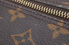 Authentic Louis Vuitton Monogram Trousse Patte Pression Pouch M47636 Junk 4480I