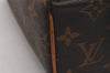Authentic Louis Vuitton Monogram Trousse Patte Pression Pouch M47636 Junk 4480I