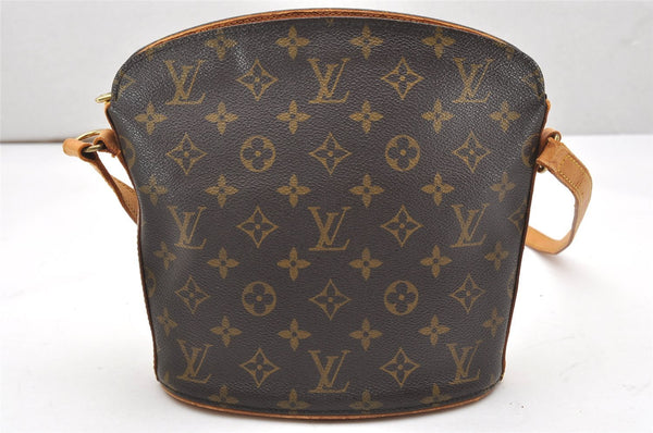 Authentic Louis Vuitton Monogram Drouot Shoulder Cross Body Bag M51290 LV 4480K