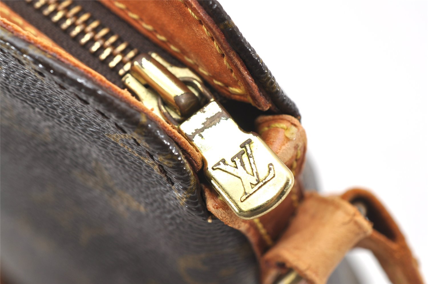 Authentic Louis Vuitton Monogram Drouot Shoulder Cross Body Bag M51290 LV 4480K