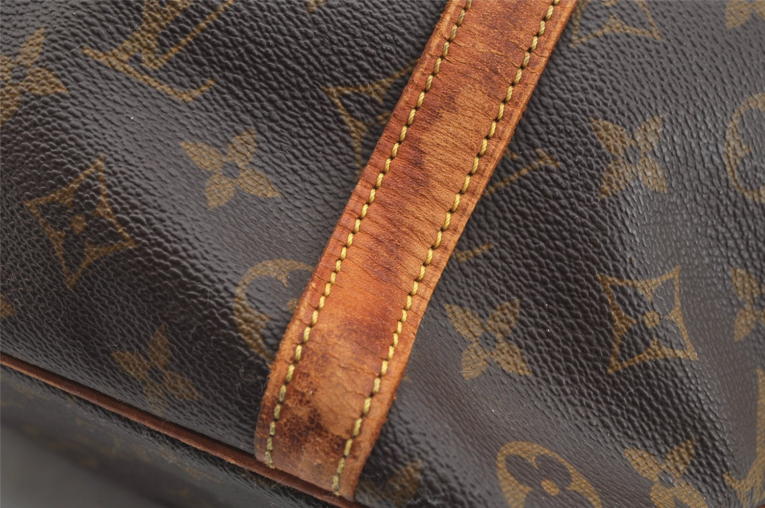 Authentic Louis Vuitton Monogram Sac Shopping PM Tote Bag M51108 LV Junk 4481I