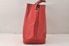 Authentic Louis Vuitton Epi Noe Shoulder Drawstring Bag Red M44007 LV 4481K