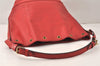 Authentic Louis Vuitton Epi Noe Shoulder Drawstring Bag Red M44007 LV 4481K