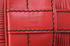 Authentic Louis Vuitton Epi Noe Shoulder Drawstring Bag Red M44007 LV 4481K