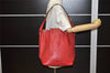 Authentic Louis Vuitton Epi Noe Shoulder Drawstring Bag Red M44007 LV 4481K