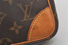 Authentic Louis Vuitton Monogram Danube Shoulder Cross Bag M45266 Junk 4482I