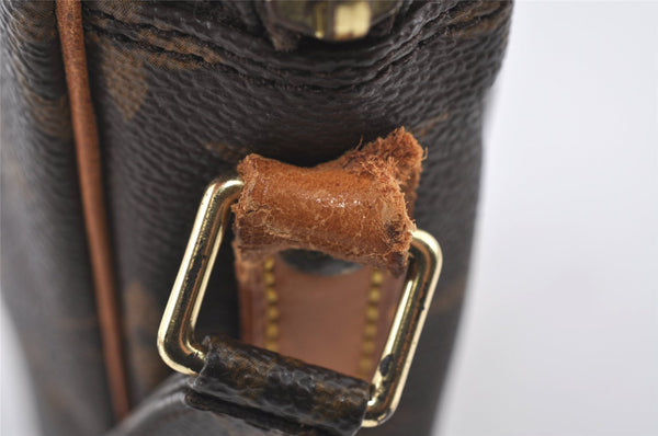 Authentic Louis Vuitton Monogram Danube Shoulder Cross Bag M45266 Junk 4482I