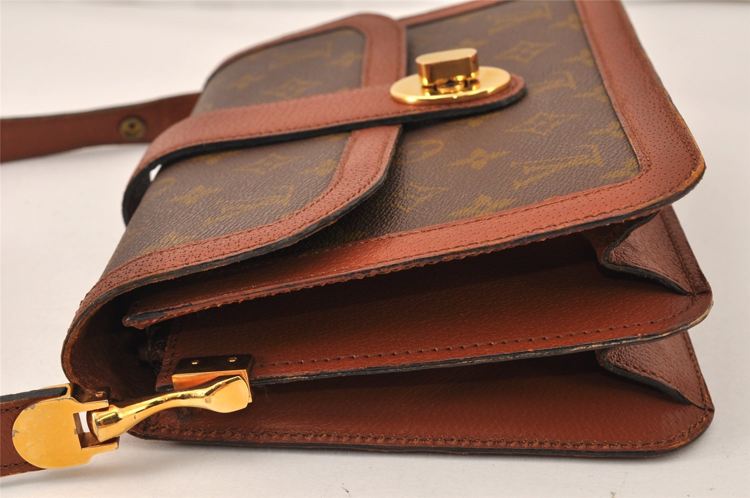 Authentic Louis Vuitton Monogram Sac Vendome Shoulder Cross Bag Old Model 4482K