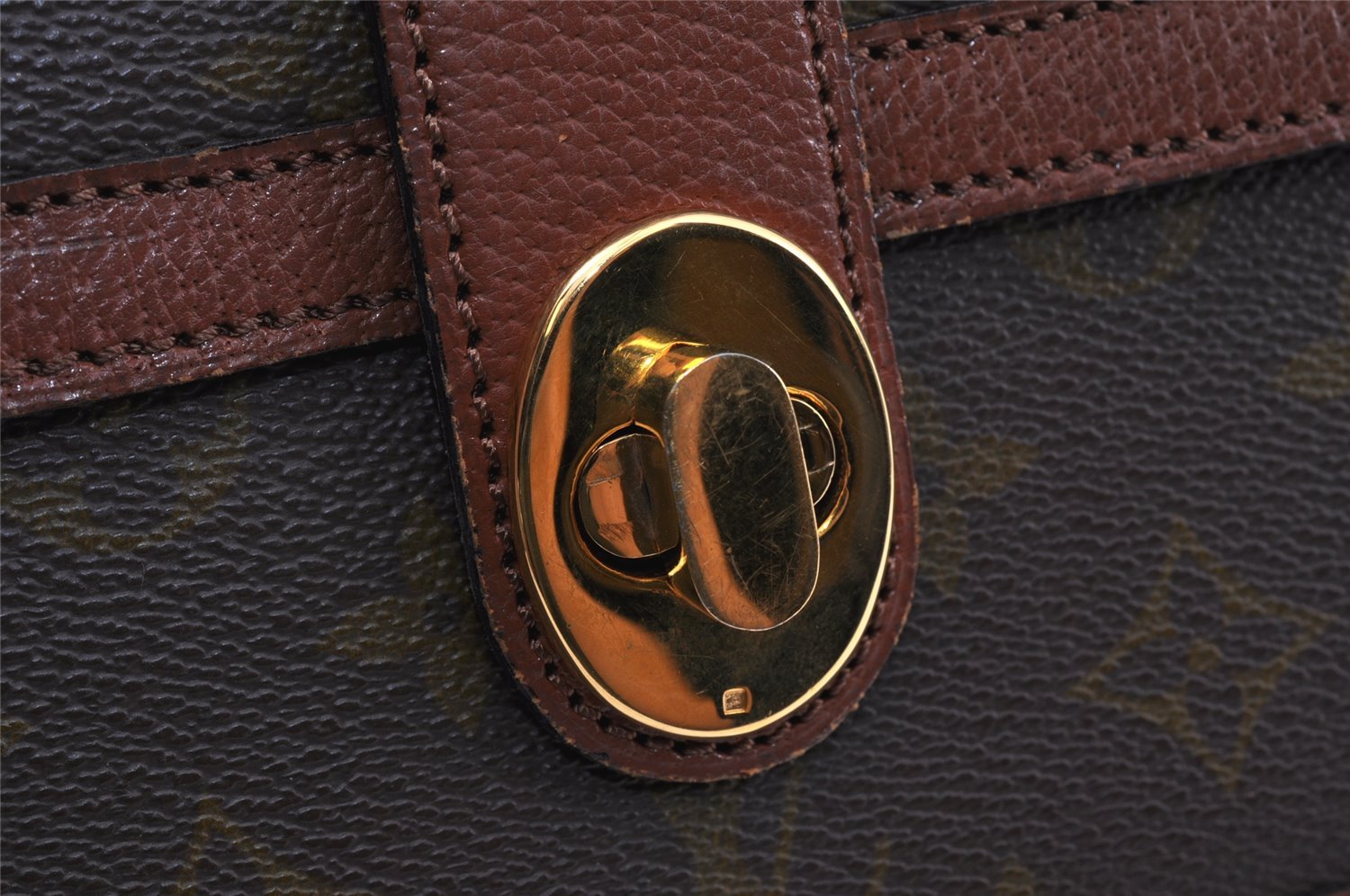 Authentic Louis Vuitton Monogram Sac Vendome Shoulder Cross Bag Old Model 4482K