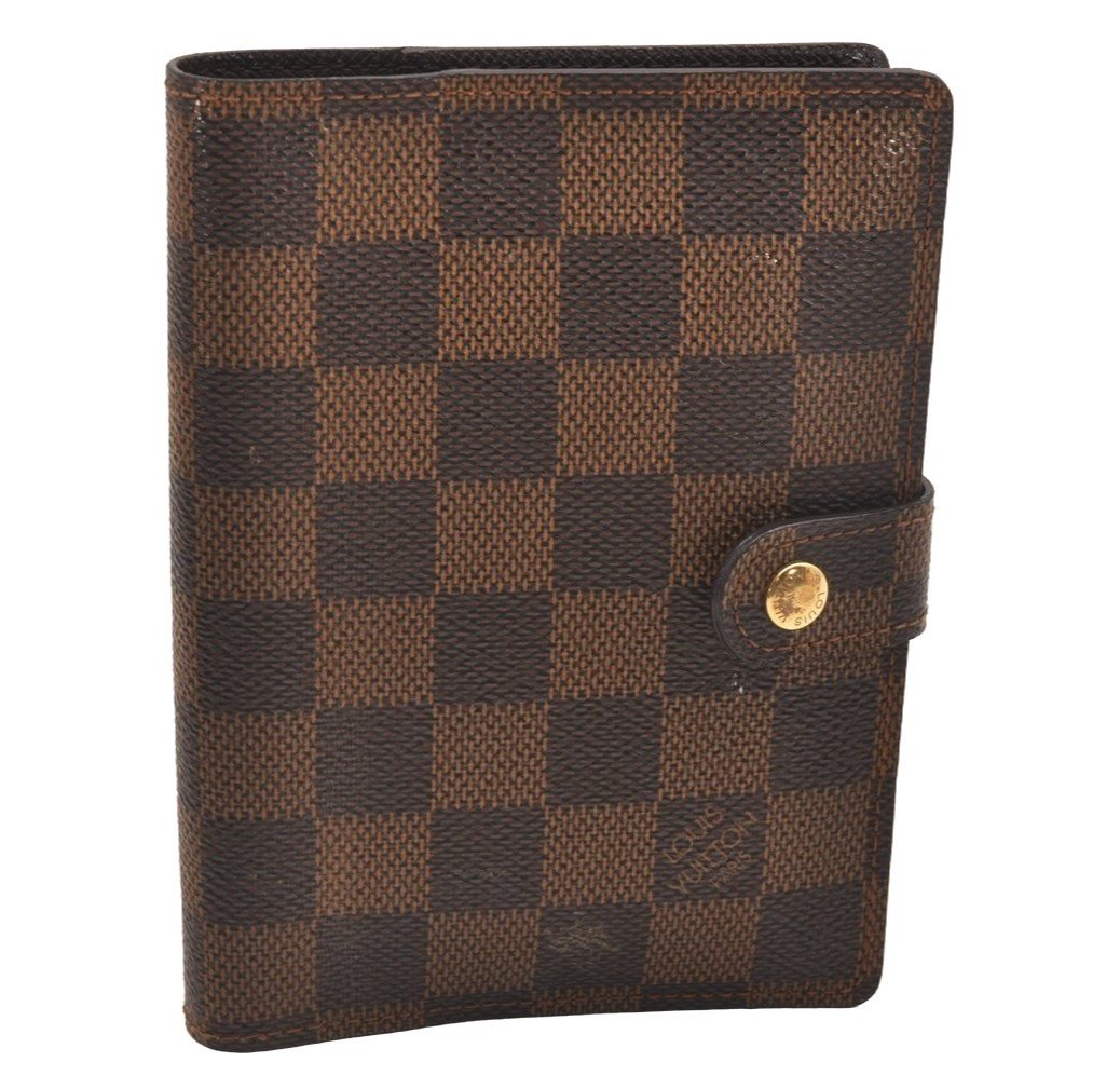 Authentic Louis Vuitton Damier Agenda PM Notebook Cover R20700 LV 4483J