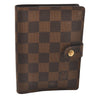 Authentic Louis Vuitton Damier Agenda PM Notebook Cover R20700 LV 4483J