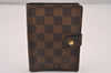 Authentic Louis Vuitton Damier Agenda PM Notebook Cover R20700 LV 4483J