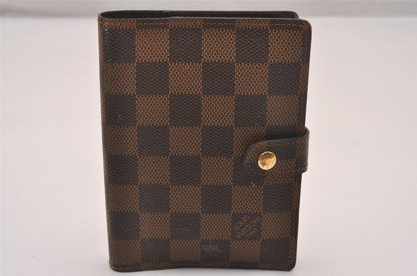 Authentic Louis Vuitton Damier Agenda PM Notebook Cover R20700 LV 4483J