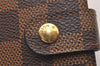 Authentic Louis Vuitton Damier Agenda PM Notebook Cover R20700 LV 4483J