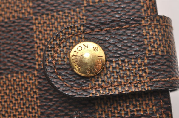 Authentic Louis Vuitton Damier Agenda PM Notebook Cover R20700 LV 4483J
