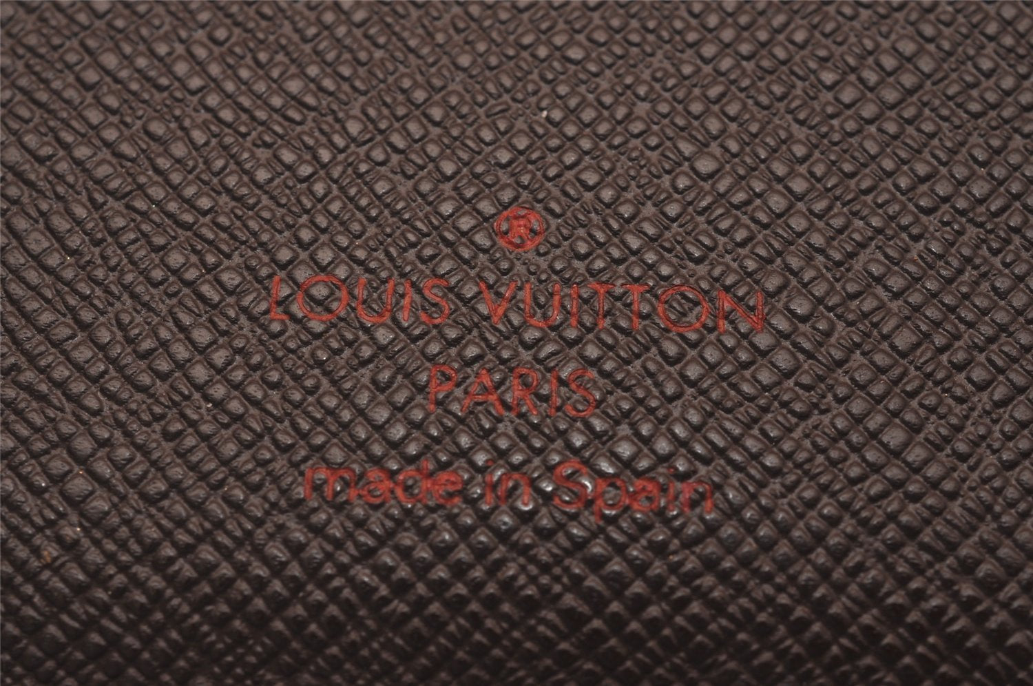 Authentic Louis Vuitton Damier Agenda PM Notebook Cover R20700 LV 4483J